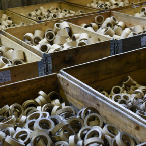 Thick cardboard rings