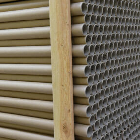 Long cardboard cores