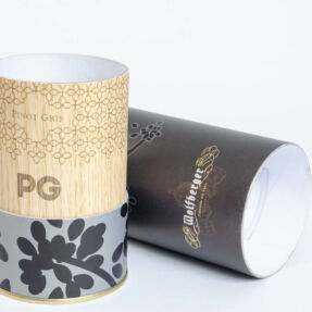 Crimped cardboard boxes