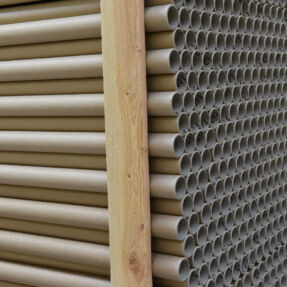 Long cardboard cores