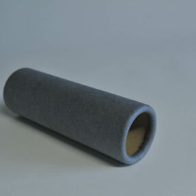 Gray cardboard tube Gray cardboard tube