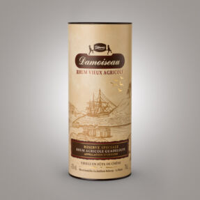 Cardboard canister - Damoiseau agricultural rum